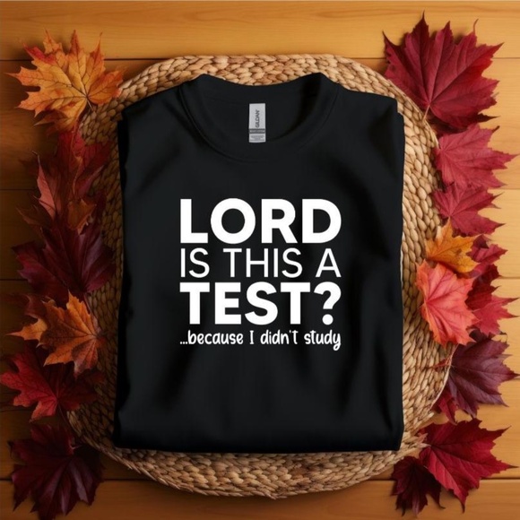 Lord Is This A Test? T-Shirt - Picture 2 of 2
